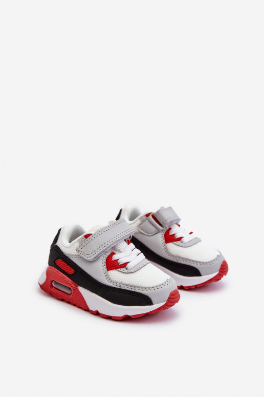 Children's Sneakers with Velcro Red Krissandra Children's Sneakers with Velcro Red Krissandra