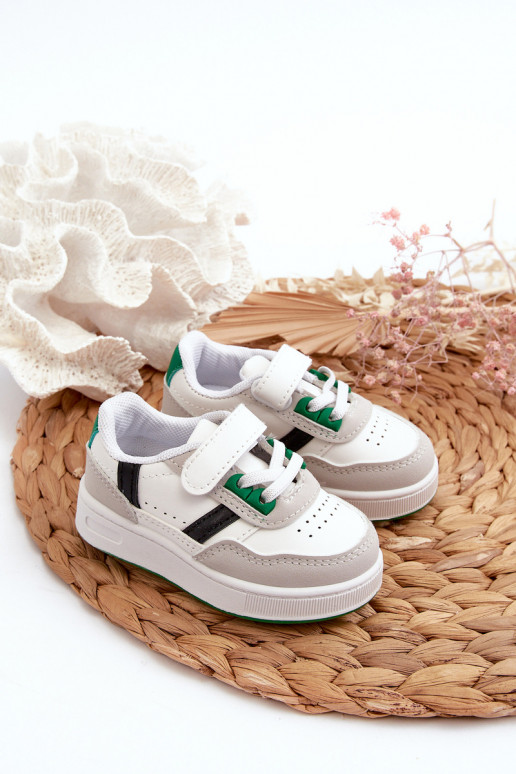Classic Children's Sports Shoes White-Green Marlin Classic Children's Sports Shoes White-Green Marlin