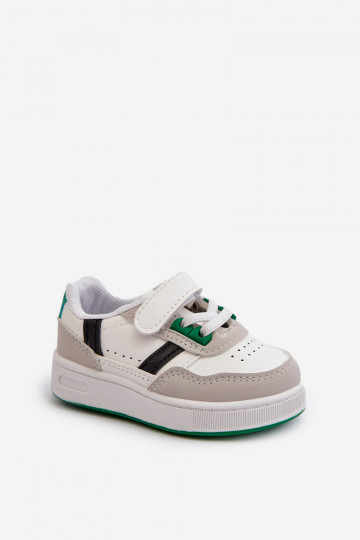Classic Children's Sports Shoes White-Green Marlin 2