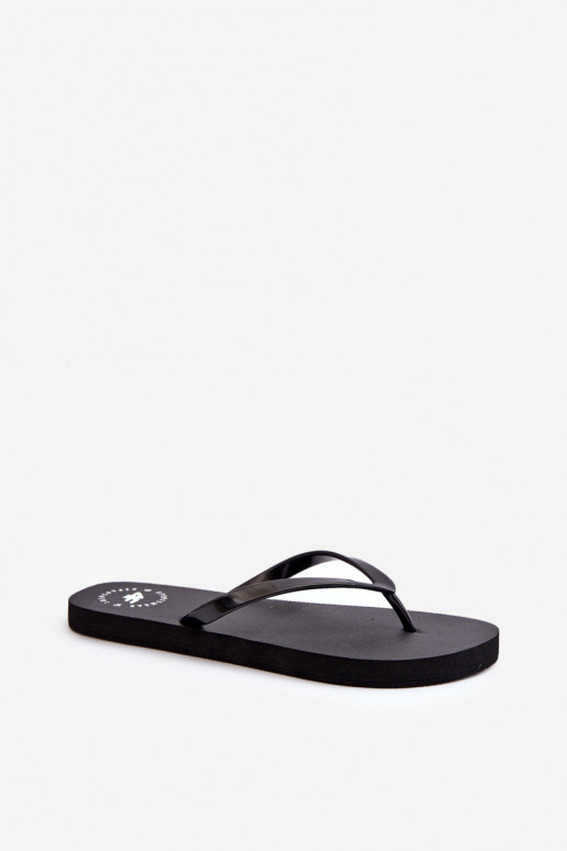 Damskie Japonki Klapki 4FMM00FFLIF018-21S Czarne
