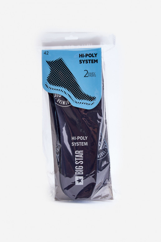 Insoles Shoes BIG STAR Memory Foam System 2 Pairs Black