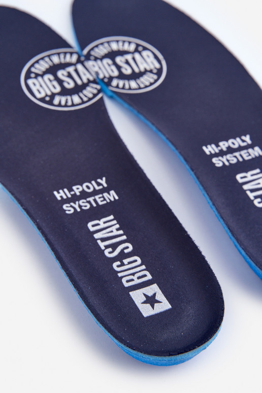 Insoles Shoes BIG STAR Memory Foam System 2 Pairs Black