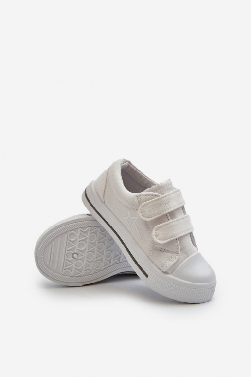 Children's Velcro Sneakers Big Star NN374117 White Children's Velcro Sneakers Big Star NN374117 White