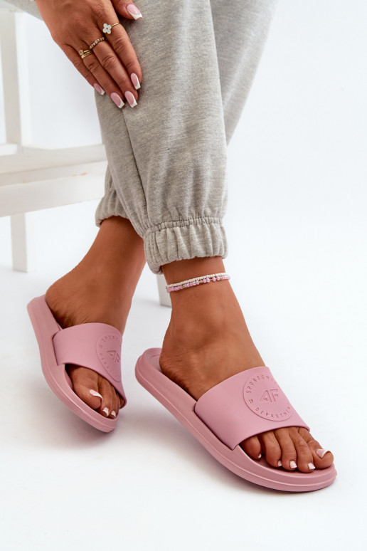 Women's Slippers 4FMM00FFLIF045-56S Pink Women's Slippers 4FMM00FFLIF045-56S Pink