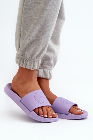 Women's Slippers 4FMM00FFLIF045-52S Purple 2