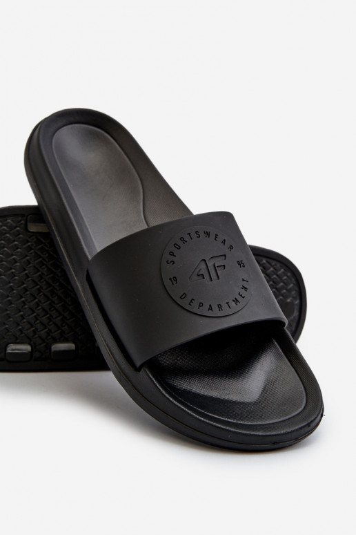 Men's Flip Flops 4FMM00FFLIM047A-20S Black Men's Flip Flops 4FMM00FFLIM047A-20S Black