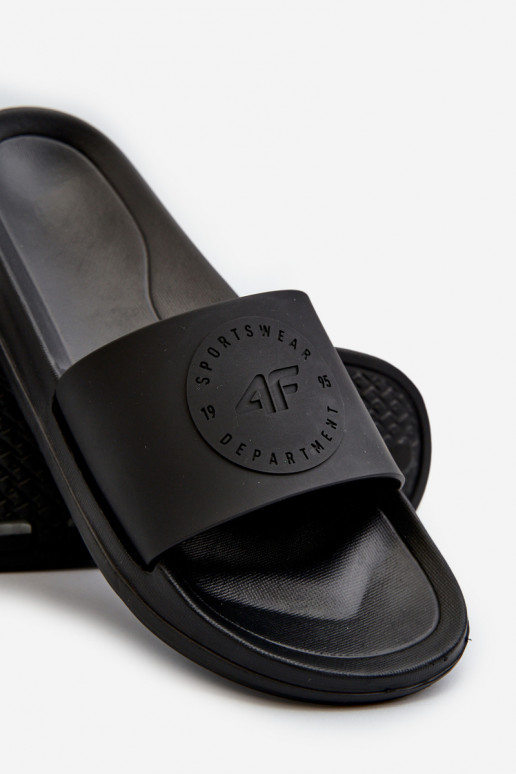 Men's Flip Flops 4FMM00FFLIM047A-20S Black Men's Flip Flops 4FMM00FFLIM047A-20S Black