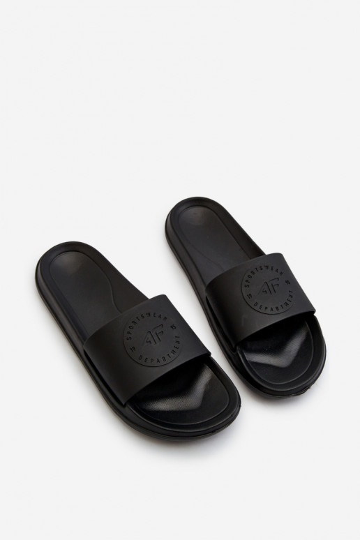 Men's Flip Flops 4FMM00FFLIM047A-20S Black Men's Flip Flops 4FMM00FFLIM047A-20S Black
