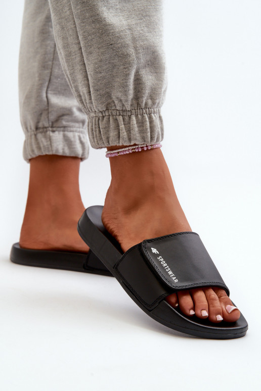 Women's Flip Flops 4FMM00FFLIF031A-20S Black Women's Flip Flops 4FMM00FFLIF031A-20S Black