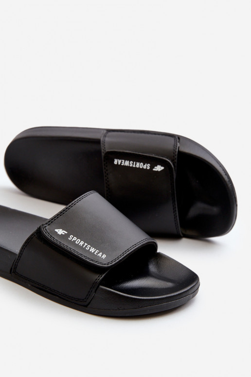 Women's Flip Flops 4FMM00FFLIF031A-20S Black Women's Flip Flops 4FMM00FFLIF031A-20S Black