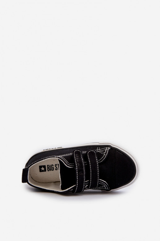 Children's Velcro Sneakers Big Star LL374015 Black Children's Velcro Sneakers Big Star LL374015 Black