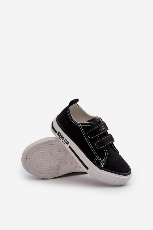 Children's Velcro Sneakers Big Star LL374015 Black Children's Velcro Sneakers Big Star LL374015 Black