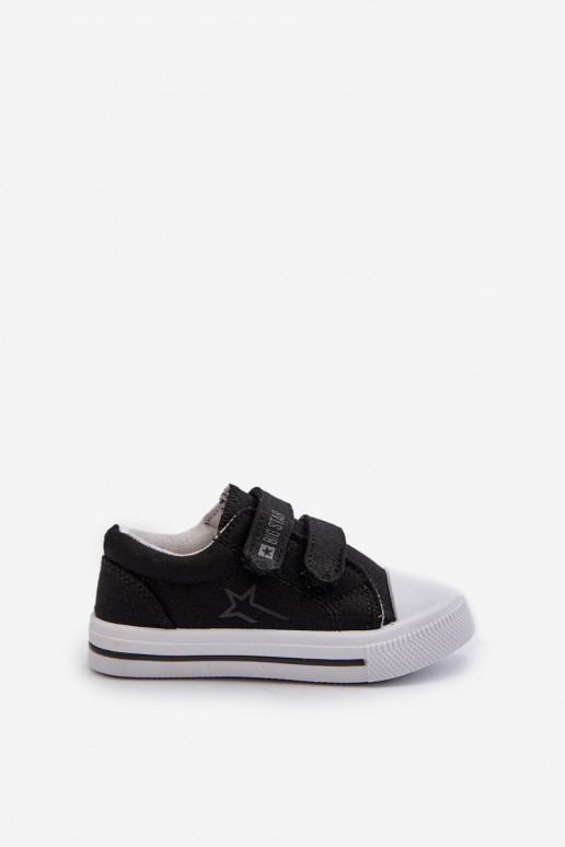 Children's Velcro Sneakers Big Star NN374111 Black Children's Velcro Sneakers Big Star NN374111 Black