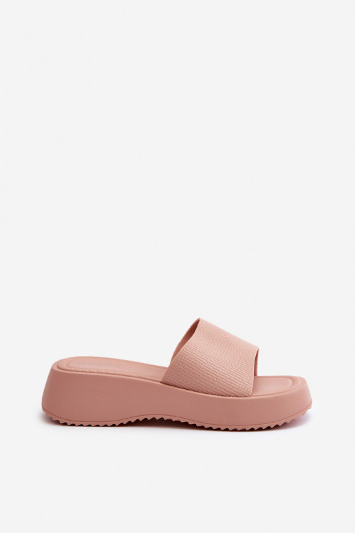 Women's Platform and Wedge Sandals in Pink Vimarils