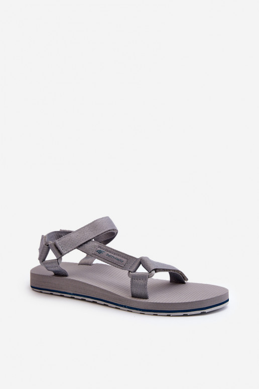 Women's Sport Sandals 4FRSS24FSANF054-20S Grey Women's Sport Sandals 4FRSS24FSANF054-20S Grey