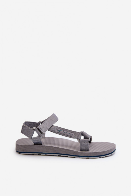 Women's Sport Sandals 4FRSS24FSANF054-20S Grey Women's Sport Sandals 4FRSS24FSANF054-20S Grey