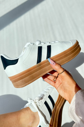 Women's Platform Sneakers White Egelia 2