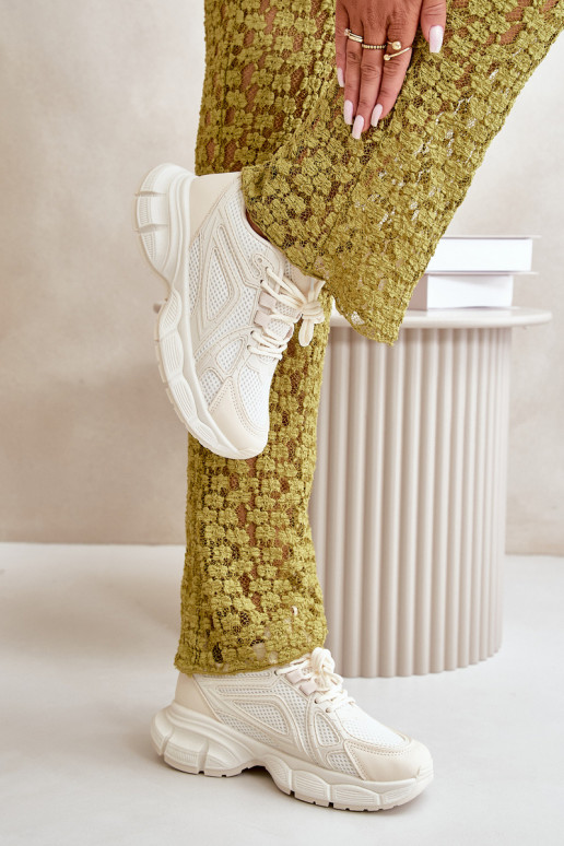 Women's Sports Sneakers Beige Timoci Women's Sports Sneakers Beige Timoci