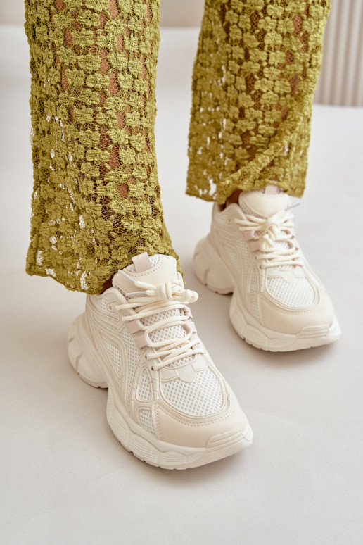 Women's Sports Sneakers Beige Timoci Women's Sports Sneakers Beige Timoci