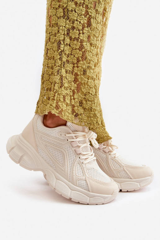 Women's Sports Sneakers Beige Timoci Women's Sports Sneakers Beige Timoci