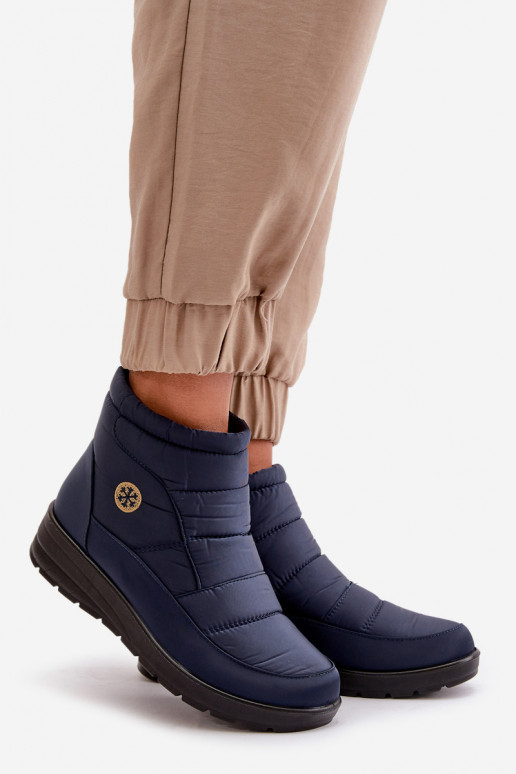 Women's Insulated Snow Boots Navy Helis Women's Insulated Snow Boots Navy Helis