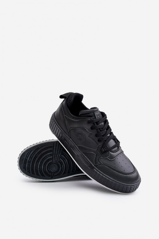 Men's Sneakers Made Of Eco Leather Big Star OO174004 Black