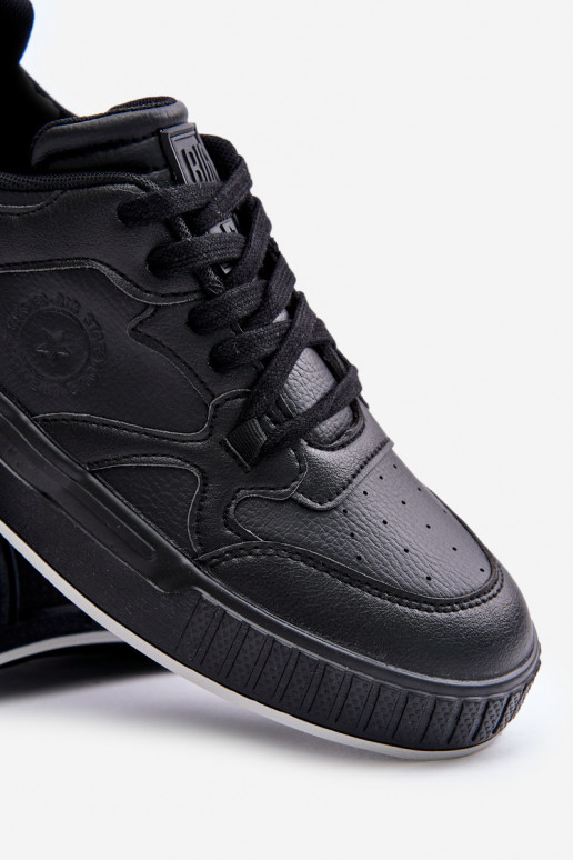 Men's Sneakers Made Of Eco Leather Big Star OO174004 Black