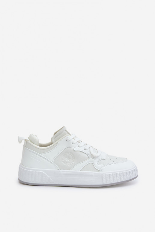 Sneakersy Męskie Z Eko Skóry Big Star OO174003 Białe