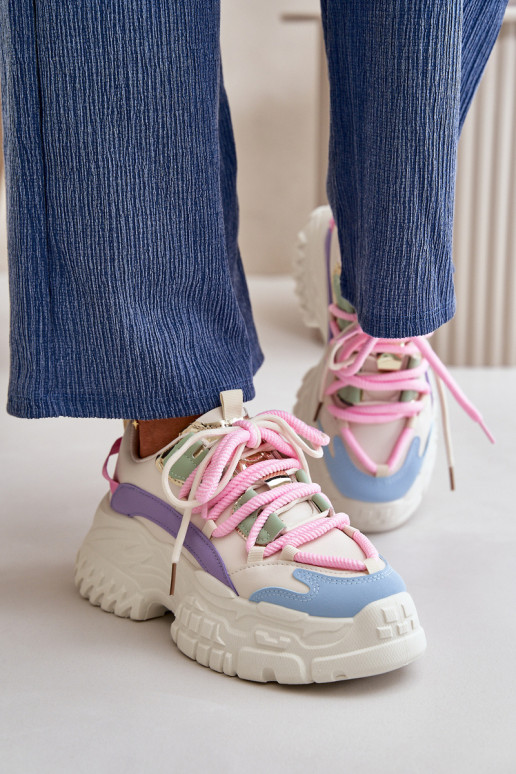 copy of Sneakersy Damskie Na Masywnej Podeszwie Multikolor Nevela