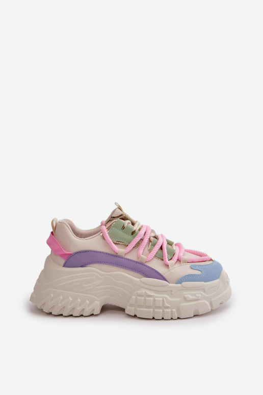 copy of Sneakersy Damskie Na Masywnej Podeszwie Multikolor Nevela