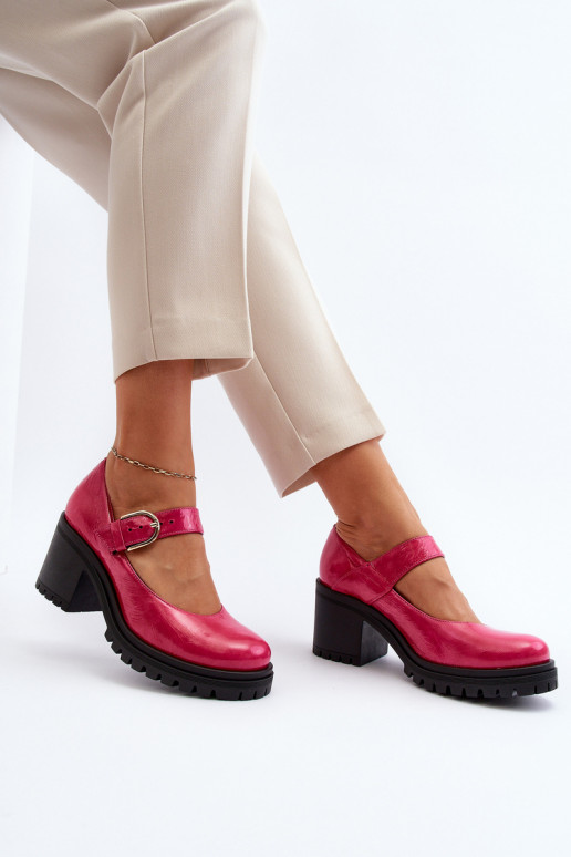 Lacquered shoes pink color Zazoo Lacquered shoes pink color Zazoo