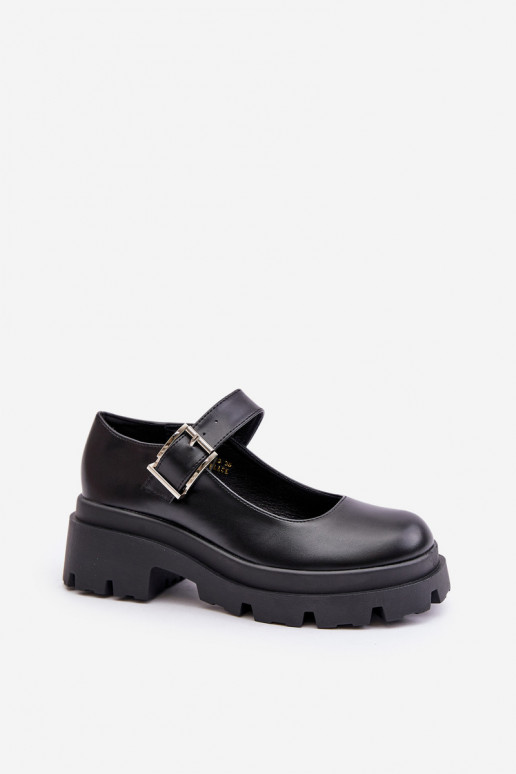 Women's Shoes With Buckle Black Plikuria Women's Shoes With Buckle Black Plikuria