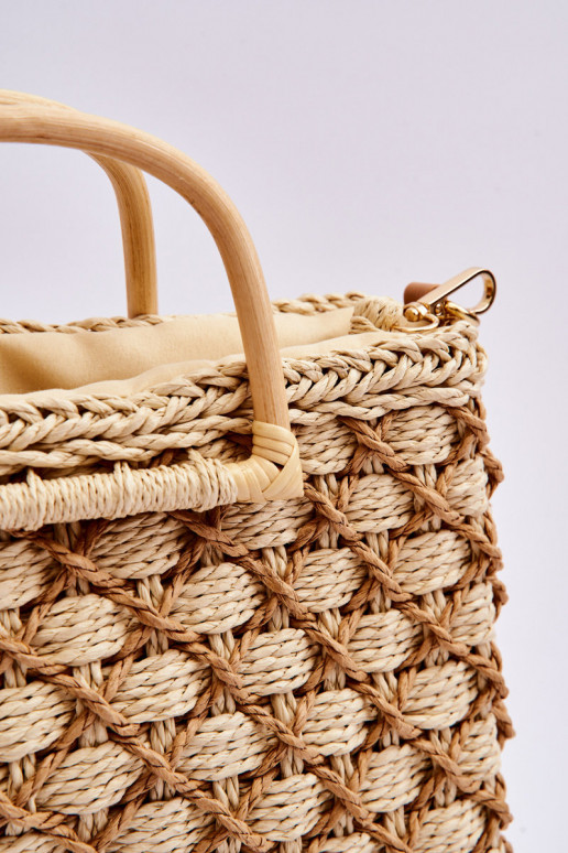 Stylish braided handbag