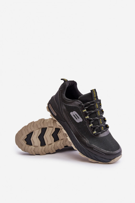 Men's Sports Shoes On Platform Black Idama Men's Sports Shoes On Platform Black Idama