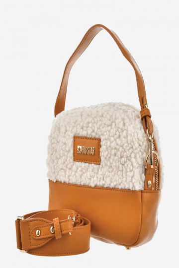 Small Women's Bag Big Star OO574131 Camel 2