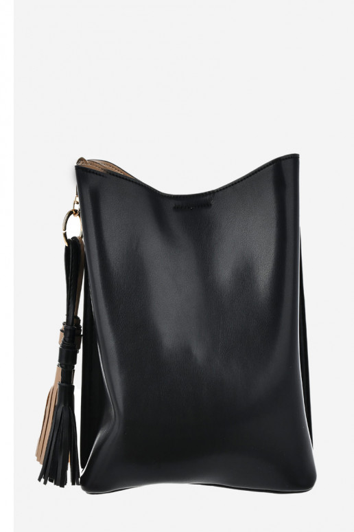 Small Bag Made Of Eco Leather Big Star OO574139 Black Small Bag Made Of Eco Leather Big Star OO574139 Black