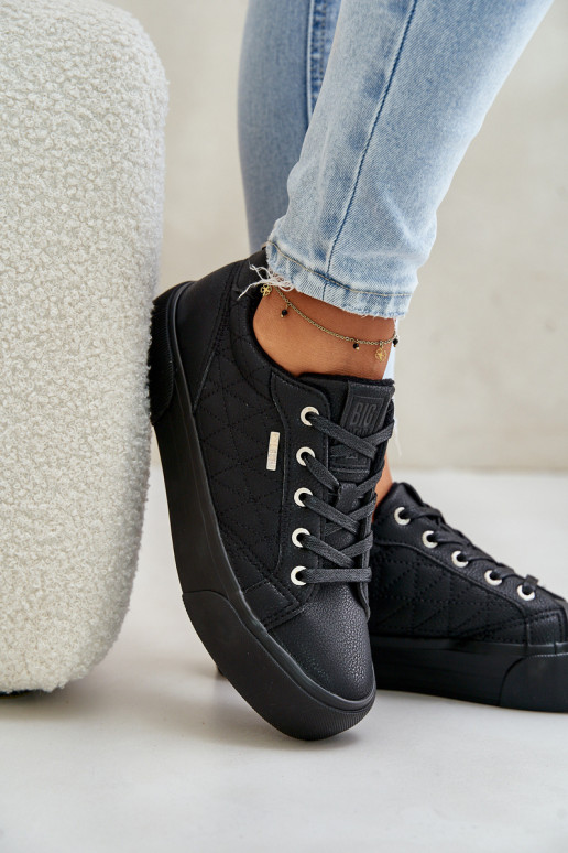 Women's Insulated Platform Sneakers Big Star OO274A465 Black