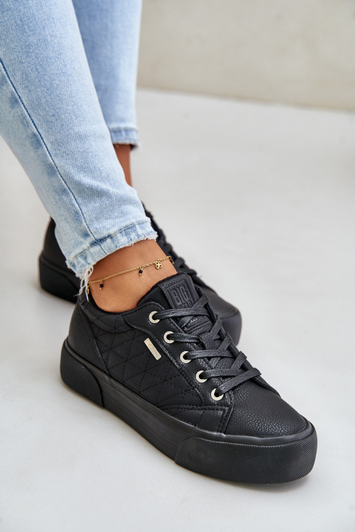 Women's Insulated Platform Sneakers Big Star OO274A465 Black