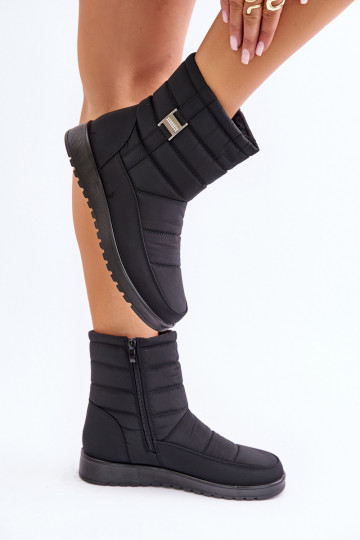snow boots Women's To the Castle black color Mezitha 2