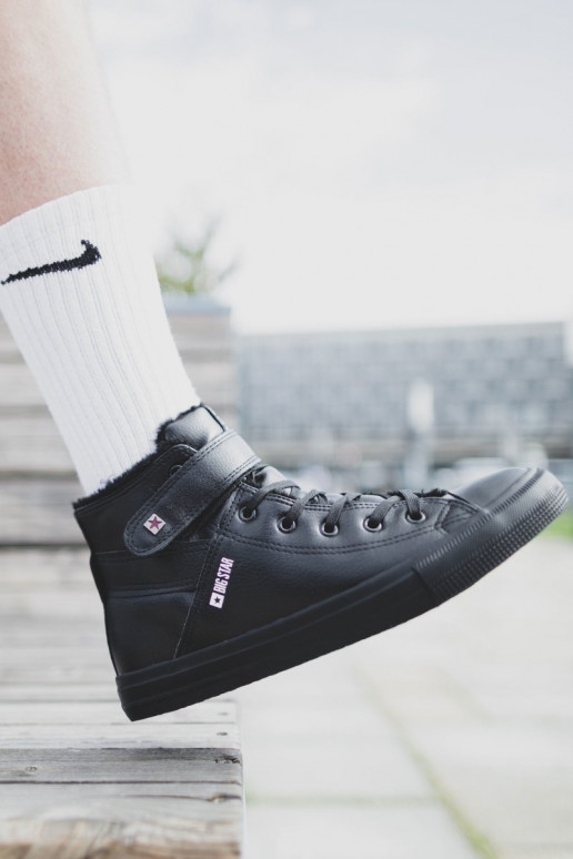 Men's Big Star Warmed Sneakers Black Y174020FW