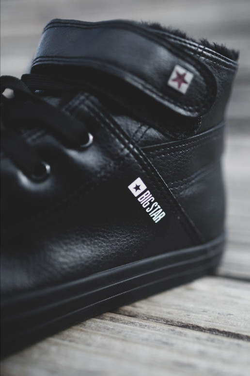 Men's Big Star Warmed Sneakers Black Y174020FW