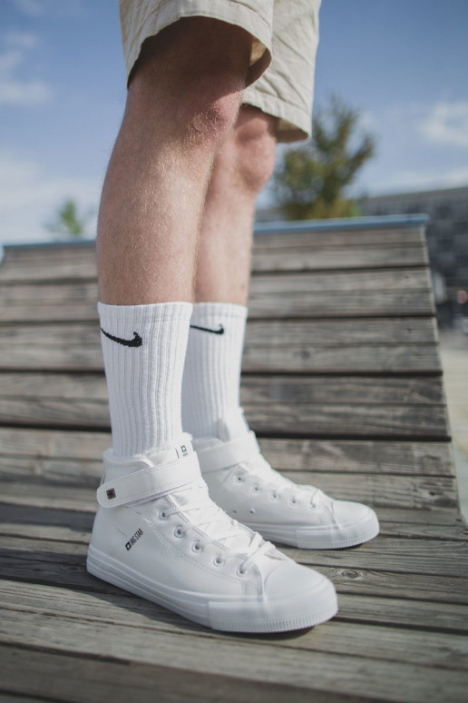 Trampki Męskie Big Star Ocieplane Białe Y174024FW Trampki Męskie Big Star Ocieplane Białe Y174024FW