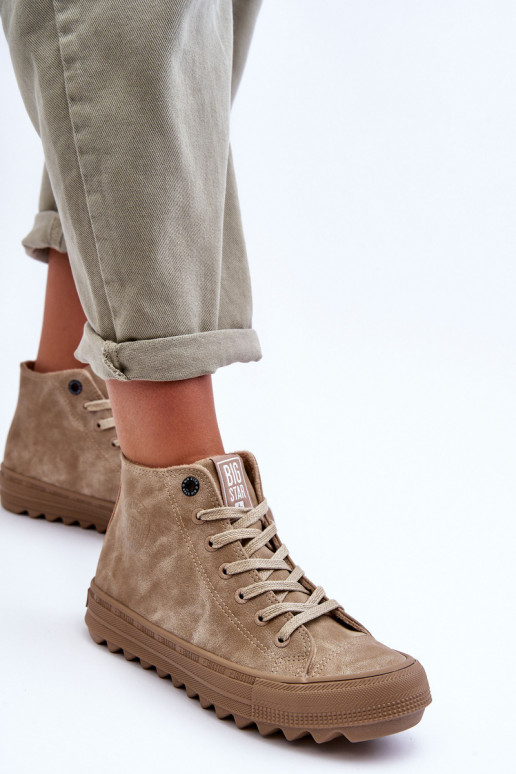 Leisure shoes Big Star insulated beige Leisure shoes Big Star insulated beige