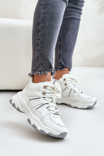 Women's Sneakers HI-POLY SYSTEM Big Star NN274A105 Beige 2