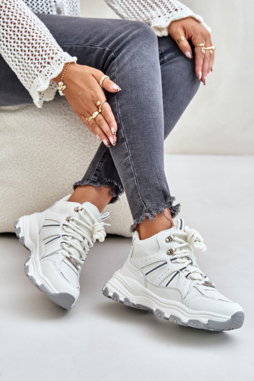 Women's Sneakers HI-POLY SYSTEM Big Star NN274A105 Beige