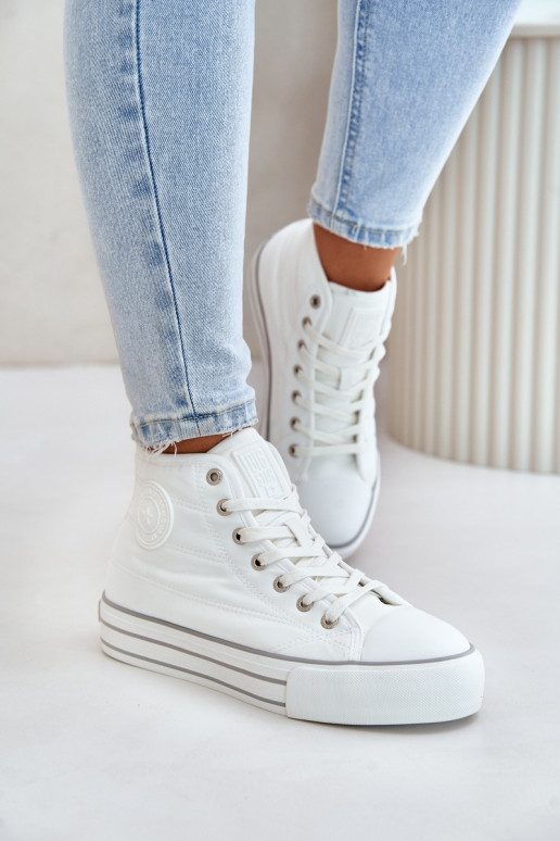 Warm Women's Platform Sneakers OO274A473 White Warm Women's Platform Sneakers OO274A473 White