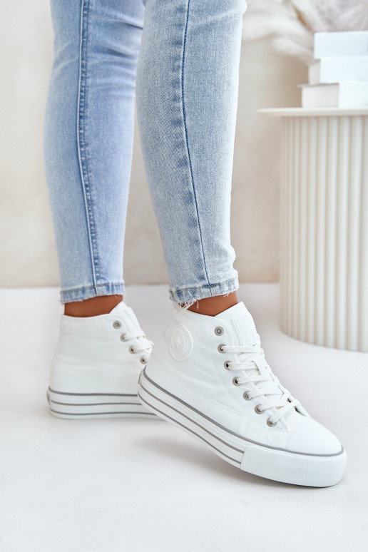 Warm Women's Platform Sneakers OO274A473 White Warm Women's Platform Sneakers OO274A473 White