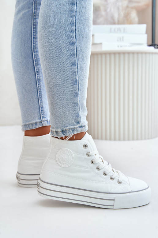 Warm Women's Platform Sneakers OO274A473 White Warm Women's Platform Sneakers OO274A473 White