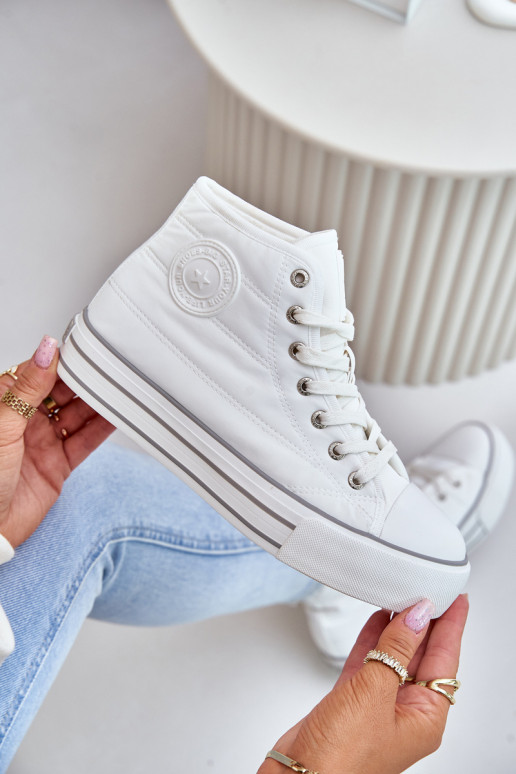 Warm Women's Platform Sneakers OO274A473 White Warm Women's Platform Sneakers OO274A473 White