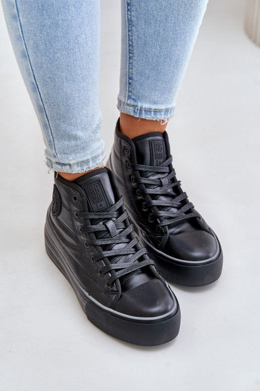 Warm Women's Sneakers on Platform OO274A471 Black Warm Women's Sneakers on Platform OO274A471 Black
